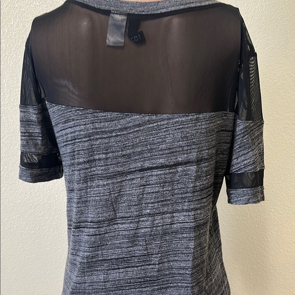 H&M- Gray and Black Striped Dress - Picture 5 of 5